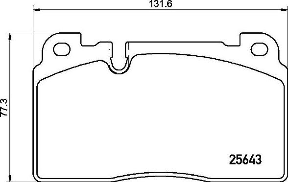 Brembo P 85 133 - Bremžu uzliku kompl., Disku bremzes onlydrive.pro