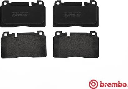 Brembo P 85 122 - Brake Pad Set, disc brake onlydrive.pro