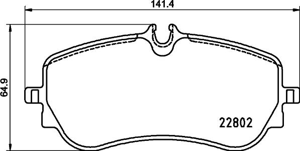 Brembo P 85 172 - Brake Pad Set, disc brake onlydrive.pro