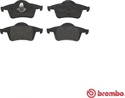 Brembo P 86 014 - Piduriklotsi komplekt,ketaspidur onlydrive.pro