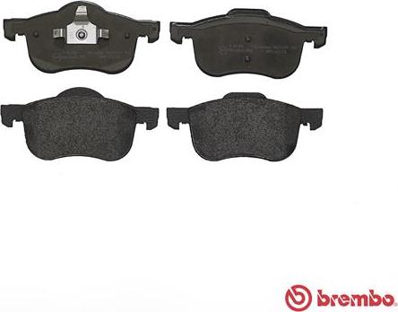 Brembo P 86 016 - Bremžu uzliku kompl., Disku bremzes onlydrive.pro