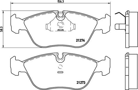 Brembo P 86 013 - Jarrupala, levyjarru onlydrive.pro