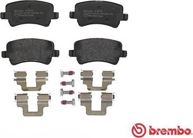 Brembo P 86 021 - Piduriklotsi komplekt,ketaspidur onlydrive.pro