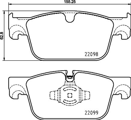 Brembo P 86 028 - Piduriklotsi komplekt,ketaspidur onlydrive.pro