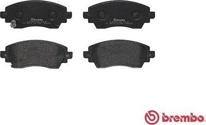 Brembo P 83 042 - Brake Pad Set, disc brake onlydrive.pro