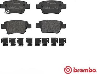 Brembo P 83 047 - Jarrupala, levyjarru onlydrive.pro