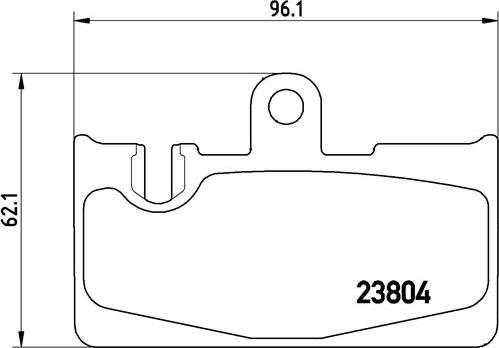 Brembo P 83 059 - Brake Pad Set, disc brake onlydrive.pro