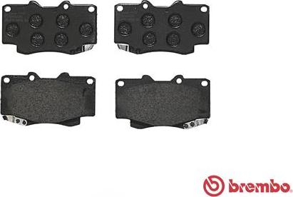 Brembo P 83 069 - Brake Pad Set, disc brake onlydrive.pro