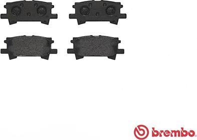 Brembo P 83 068 - Тормозные колодки, дисковые, комплект onlydrive.pro