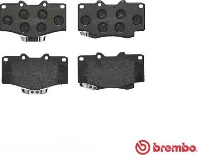 Brembo P 83 009 - Brake Pad Set, disc brake onlydrive.pro