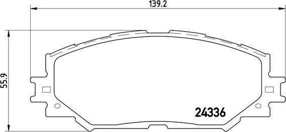 Brembo P 83 082 - Piduriklotsi komplekt,ketaspidur onlydrive.pro