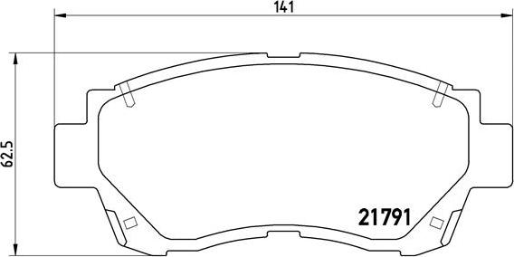 Brembo P 83 027 - Jarrupala, levyjarru onlydrive.pro