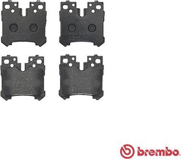 Brembo P 83 076 - Stabdžių trinkelių rinkinys, diskinis stabdys onlydrive.pro