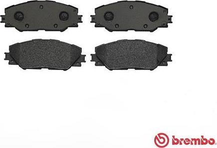 Brembo P 83 071 - Brake Pad Set, disc brake onlydrive.pro