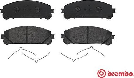 Brembo P 83 145 - Brake Pad Set, disc brake onlydrive.pro