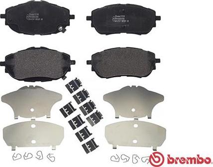 Brembo P 83 150 - Brake Pad Set, disc brake onlydrive.pro