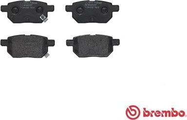 Brembo P 83 133 - Brake Pad Set, disc brake onlydrive.pro