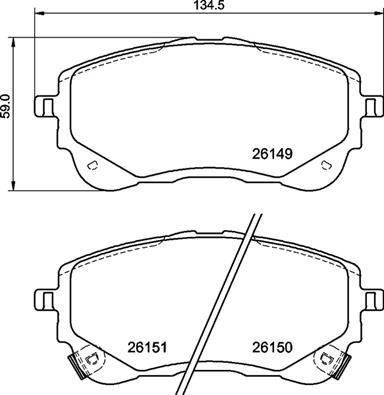 Brembo P 83 177 - Brake Pad Set, disc brake onlydrive.pro