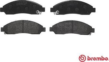 Brembo P 34 005 - Brake Pad Set, disc brake onlydrive.pro