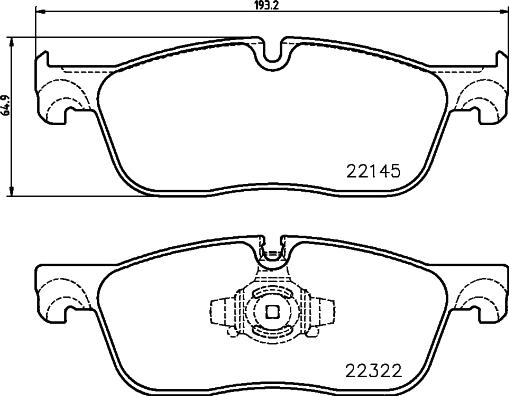 Brembo P 36 035 - Stabdžių trinkelių rinkinys, diskinis stabdys onlydrive.pro