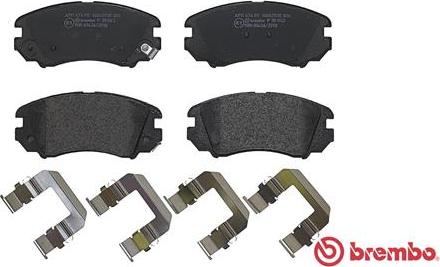 Brembo P 30 043 - Brake Pad Set, disc brake onlydrive.pro