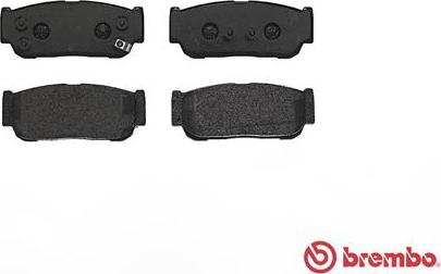 Brembo P 30 057 - Stabdžių trinkelių rinkinys, diskinis stabdys onlydrive.pro