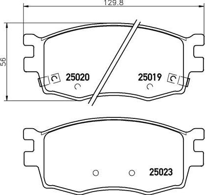 Brembo P 30 069 - Brake Pad Set, disc brake onlydrive.pro