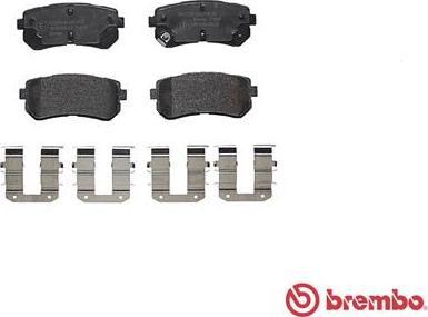 Brembo P 30 068 - Тормозные колодки, дисковые, комплект onlydrive.pro