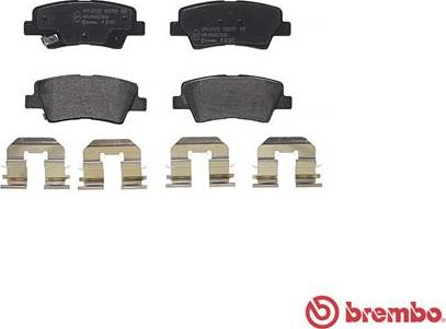 Brembo P 30 067 - Stabdžių trinkelių rinkinys, diskinis stabdys onlydrive.pro