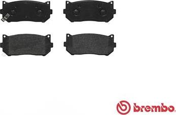 Brembo P 30 008 - Brake Pad Set, disc brake onlydrive.pro