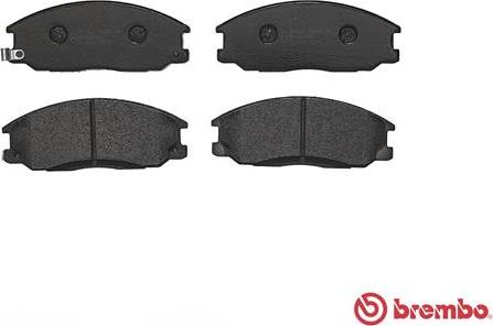 Brembo P 30 013 - Brake Pad Set, disc brake onlydrive.pro