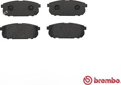 Brembo P 30 023 - Brake Pad Set, disc brake onlydrive.pro