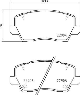 Brembo P 30 114 - Jarrupala, levyjarru onlydrive.pro