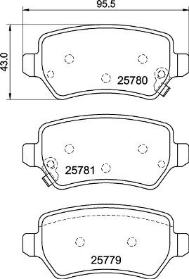 Brembo P 30 120 - Тормозные колодки, дисковые, комплект onlydrive.pro