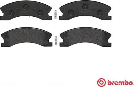 Brembo P 37 008 - Brake Pad Set, disc brake onlydrive.pro