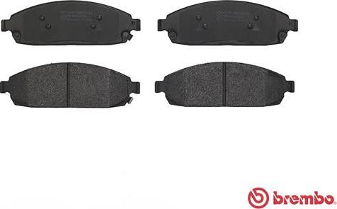 Brembo P 37 010 - Brake Pad Set, disc brake onlydrive.pro