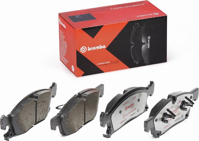 Brembo P 37 017X - Brake Pad Set, disc brake onlydrive.pro