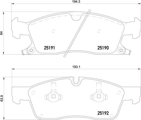 Brembo P 37 017 - Jarrupala, levyjarru onlydrive.pro