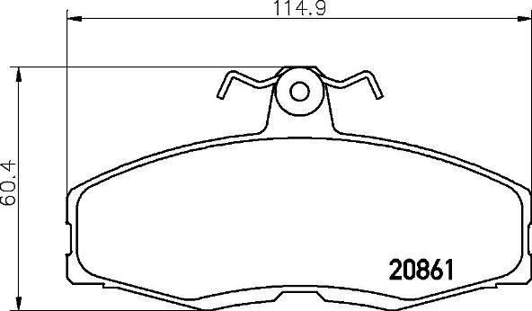 Brembo P 24 013 - Piduriklotsi komplekt,ketaspidur onlydrive.pro