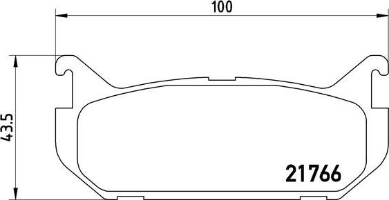 Brembo P 24 036 - Brake Pad Set, disc brake onlydrive.pro