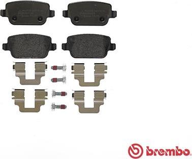 Brembo P 24 075 - Brake Pad Set, disc brake onlydrive.pro