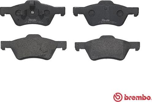 Brembo P 24 159 - Stabdžių trinkelių rinkinys, diskinis stabdys onlydrive.pro