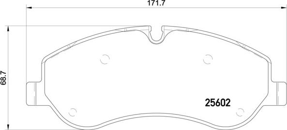 Brembo P 24 152 - Brake Pad Set, disc brake onlydrive.pro