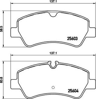 Brembo P 24 160 - Bremžu uzliku kompl., Disku bremzes onlydrive.pro