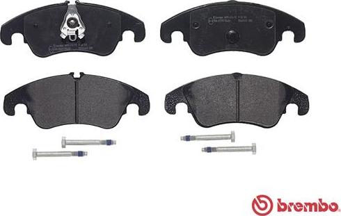 Brembo P 24 161 - Тормозные колодки, дисковые, комплект onlydrive.pro