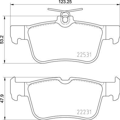 Brembo P 24 175 - Jarrupala, levyjarru onlydrive.pro