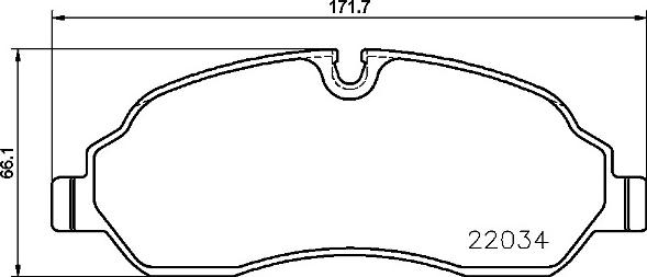 Brembo P 24 171 - Piduriklotsi komplekt,ketaspidur onlydrive.pro