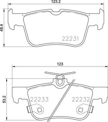 Brembo P 24 201 - Bremžu uzliku kompl., Disku bremzes onlydrive.pro