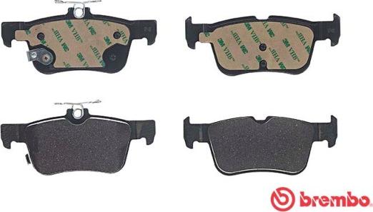 Brembo P 24 201 - Brake Pad Set, disc brake onlydrive.pro