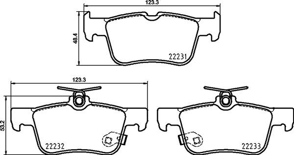 Brembo P 24 217 - Piduriklotsi komplekt,ketaspidur onlydrive.pro